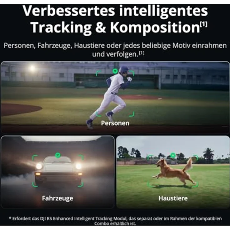 DJI RS 5 Combo, Gimbal mit intelligentem Tracking, Aktentaschengriff und 3 kg Nutzlast – Bild 3