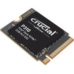 Crucial P310 SSD 1TB M.2 2230 PCIe Gen4 NVMe Interne SSD, bis 7.100 MB/s, mit Steam Deck, ASUS ROG Ally, MSI Claw & Microsoft Surface kompatibel - CT1000P310SSD2, extrem schnelle Lesegeschwindigkeiten bis zu 7.100 MB/s