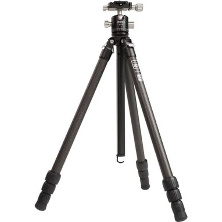 AOKA KY224CL Carbon Stativ + BH25R Kugelkopf, extrem leicht und stabil, max. Höhe 153,5 cm, Traglast 10 kg