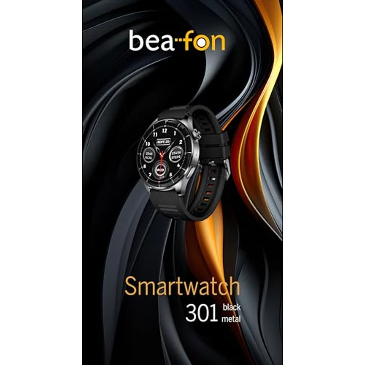 Beafon Watch 301 Bluetooth Smartwatch IP67 Display Vibration – Bild 10
