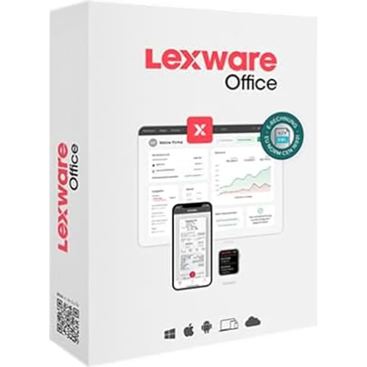 Lexware Office XL (365-Tage), Online-Lösung für Buchführung & Lohnabrechnung, digitale Belegerfassung, E-Rechnungen, Support inklusive