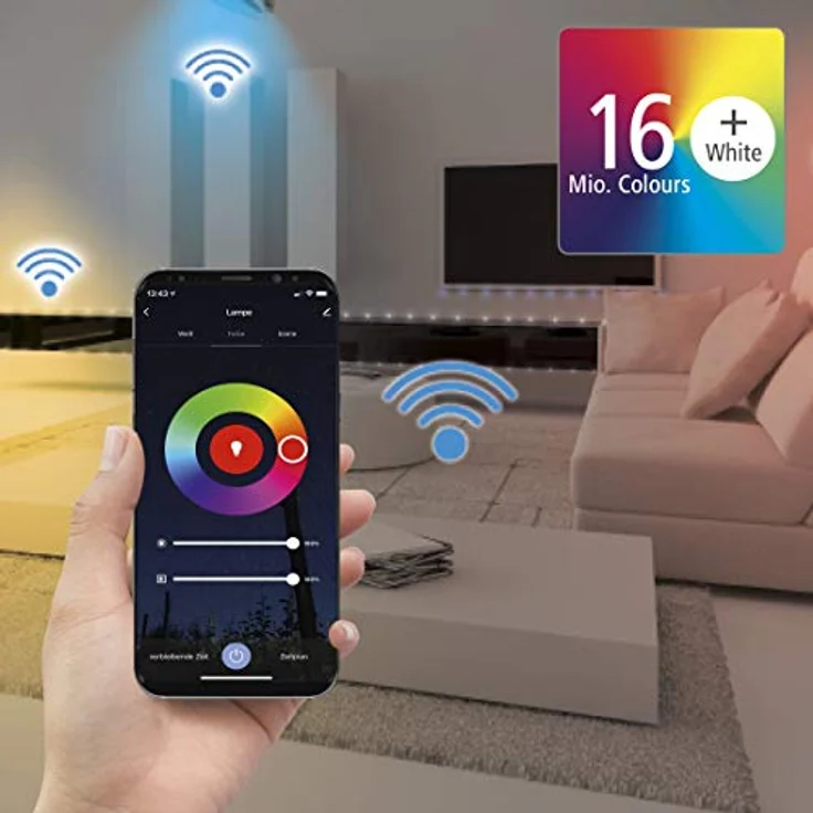 Hama WLAN-Controller für LED-Strip, ohne Hub, für App- und Sprachsteuerung (00176568) – Bild 3