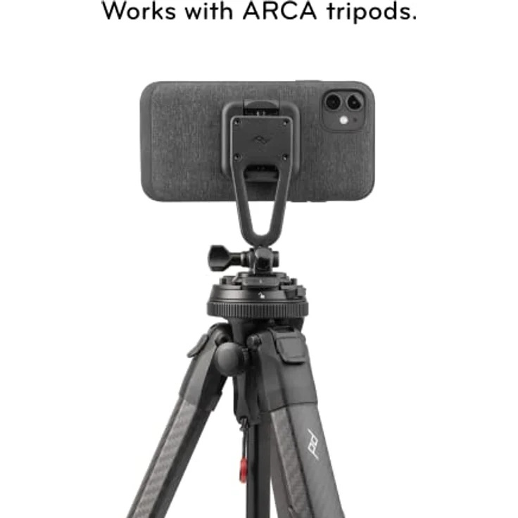 Peak Design Creator Kit, Smartphone Halterung mit SlimLink-Befestigung, Schwarz – Bild 6