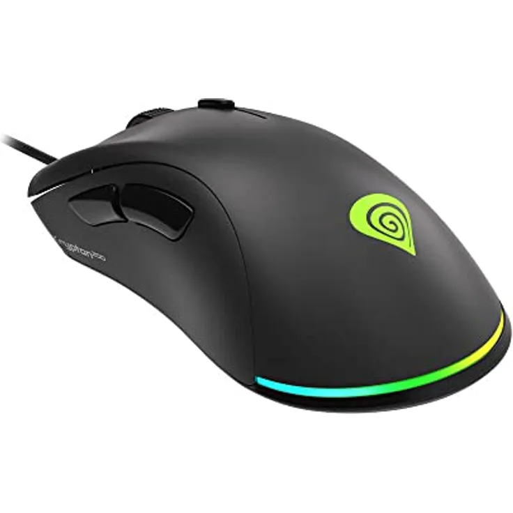 Genesis Raton Gaming Krypton 200 6400 DPI RGB Schwarz