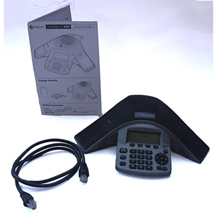 Polycom SoundStation IP 5000 VoIP-Telefon schwarz – Bild 2