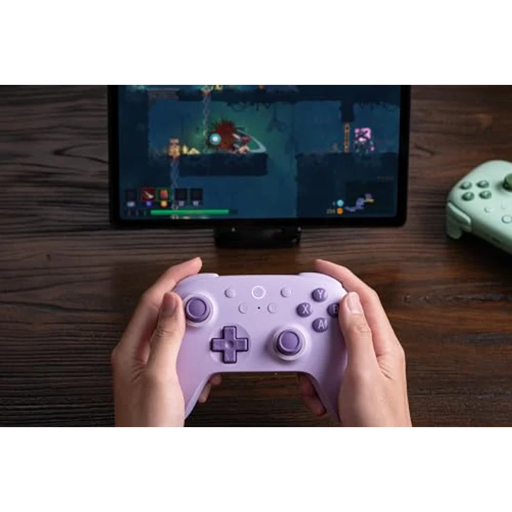 8bitdo Ultimate 2C Wireless Gaming Controller, kompatibel mit Android und PC, violett, verbesserte Haptik und Reaktionsfähigkeit, anpassbare Tastenbelegung, latenzarm – Bild 7