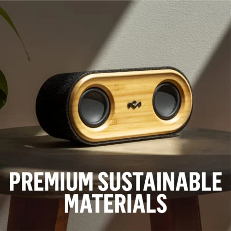 House of Marley Bluetooth-Lautsprecher Get Together Mini 2 (15 h, Akkubetrieb), Bluetooth Lautsprecher, Gelb, Schwarz – Bild 7