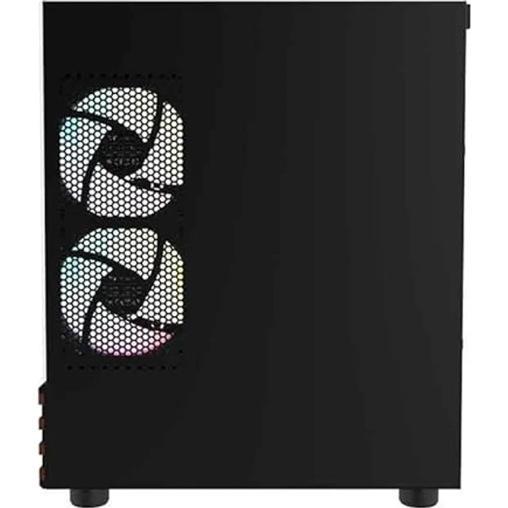 Thermaltake View 170 WS ARGB, Micro Tower PC-Gehäuse, Schwarz, micro ATX, Mini-ITX, Gehärtetes Glas, Gaming, mit RGB-Beleuchtung – Bild 9