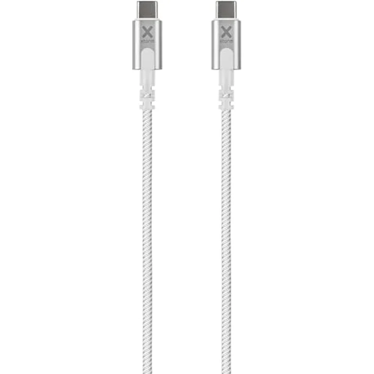 Xtorm Original Cable Series, USB-C zu USB-C PD Kabel, 240W Schnellladekabel, 2 Meter, weiß – Bild 2