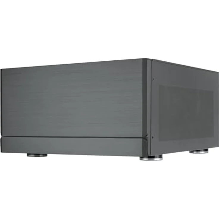 SilverStone Crown 04, HTPC-Gehäuse aus Aluminium mit 8 PCI-Slots, 360mm Kühlung und USB Type-C Anschluss, SST-CW04TB – Bild 1