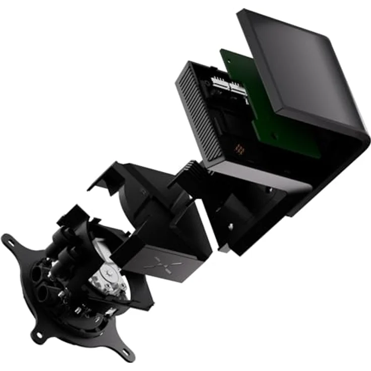 TRYX Panorama SE ARGB, CPU Wasserkühler mit 240-mm-Radiator, ARGB-Beleuchtung und 3D-AMOLED-Display, Schwarz – Bild 8