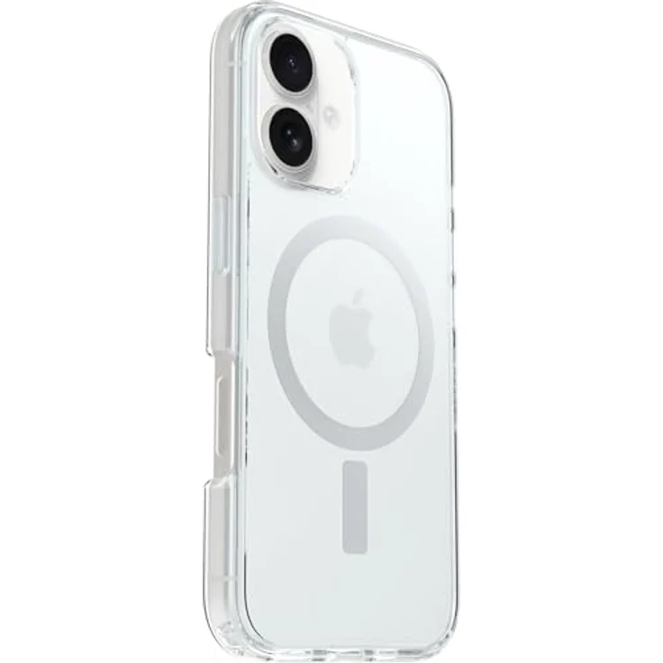 OtterBox Symmetry Series Clear MagSafe transparente Hülle für iPhone 16, stoßfest, sturzsicher, schützende Hülle, 3X getestet nach Militärstandard, Transparent – Bild 4