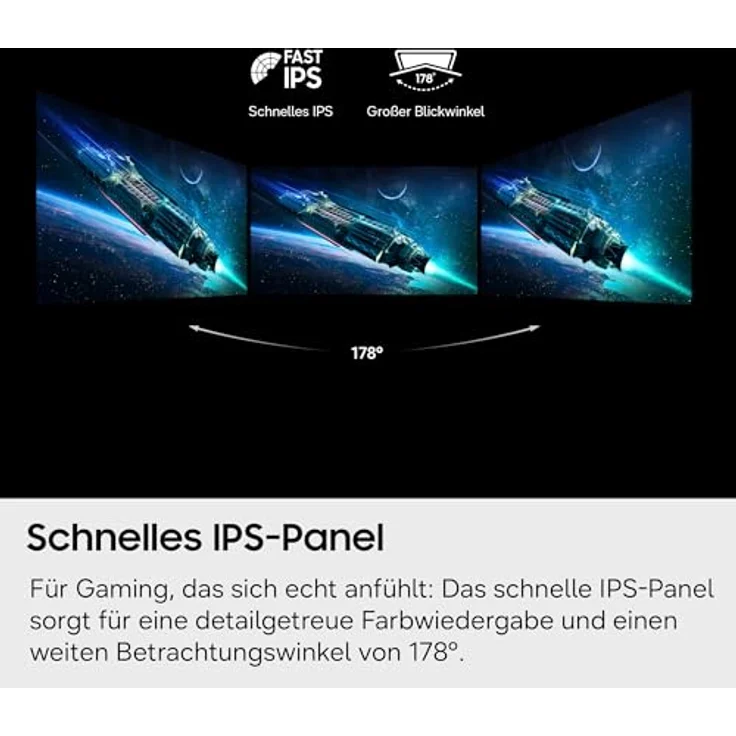 Samsung 27" Odyssey G70F, 4K UHD Gaming Monitor mit Dual Mode, 360Hz FHD, 1ms Reaktionszeit, G-Sync & FreeSync Premium – Bild 8