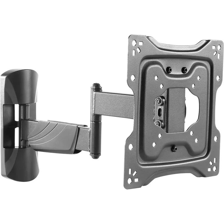 JTI GmbH Wandhalterung Doppelarm 23'-42', neigbar von +5° bis -15°, VESA-kompatibel, max. 25 kg, schwarzes Design