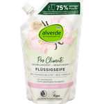 alverde Naturkosmetik Flüssigseife Nachfüllpack Mandelblüte & Vanille, sanft pflegend, vegan, 500 ml