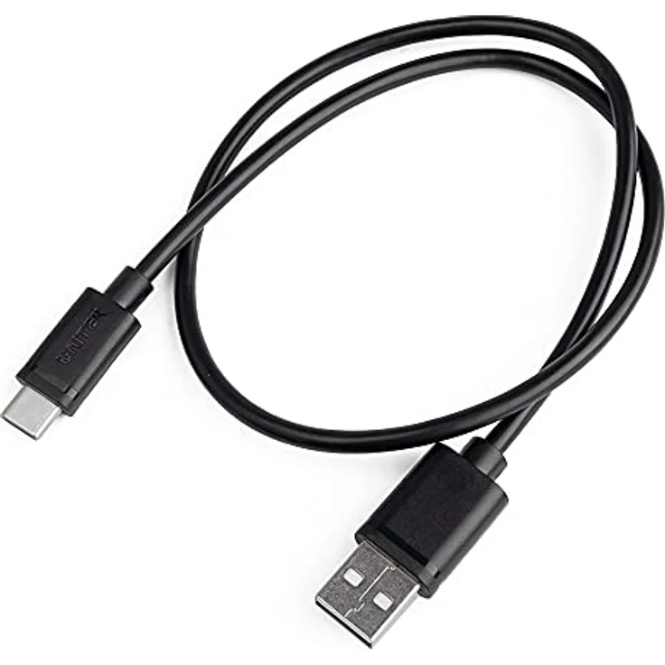 Unitek USB-A - USB-C Kabel kurz 50cm Y-C481BK / USB 2.0 Standard/Quick Charge 3.0 / Laden/Strom- und Datenübertragung/Durchsatz: 480 Mbps/PVC/Schwarz – Bild 4