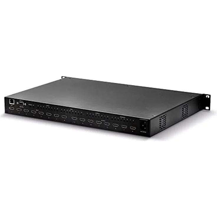 LINDY 8x8 HDMI 18G Matrix-Switch, 4K@60Hz, mit Video Wall Scaling, Schwarz – Bild 2