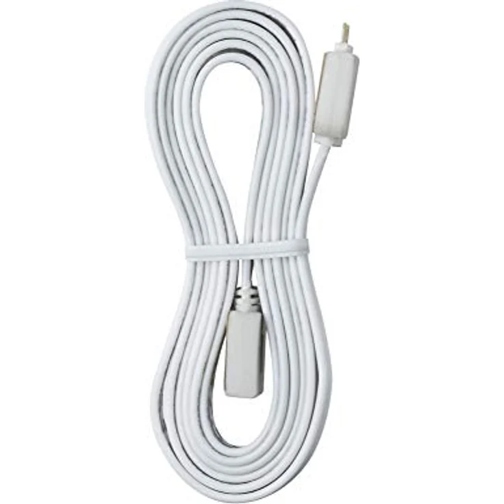 Paulmann 70204 YourLED Verbindungskabel für LED Strip 100 cm Stripe Zubehör Weiß Überbrückungs-Kabel Kunststoff einfaches Stecksystem – Bild 1