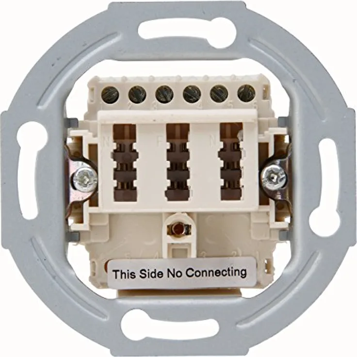 Kopp 33369392 TAE-DOS.UP3x6p.NFN-C.wei, Tae Nfn Steckdose Up (33369392)
