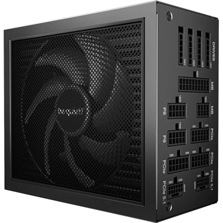 be quiet! DARK POWER 14 1200W EU, ATX-Netzteil mit 80 PLUS Titanium Zertifizierung, vollmodular, Schwarz – Bild 1