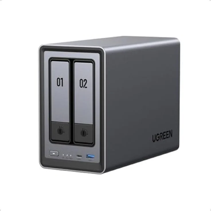 UGREEN NASync DXP2800 NAS-Server mit 2,5-Gigabit-Ethernet-Anschluss – Bild 2