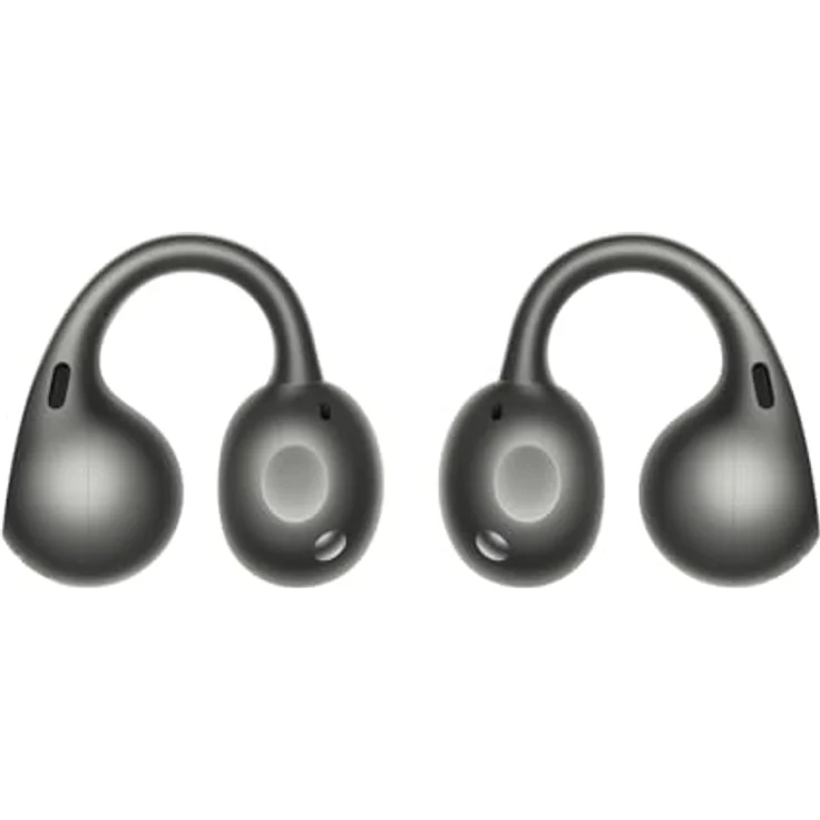 Oppo Enco Clip2, Kabellose Bluetooth-Kopfhörer mit Dynaudio-Sound, bis zu 40 Stunden Akku, IP55, ultraleicht, 5,2 g, Geräuschunterdrückung, grau – Bild 1