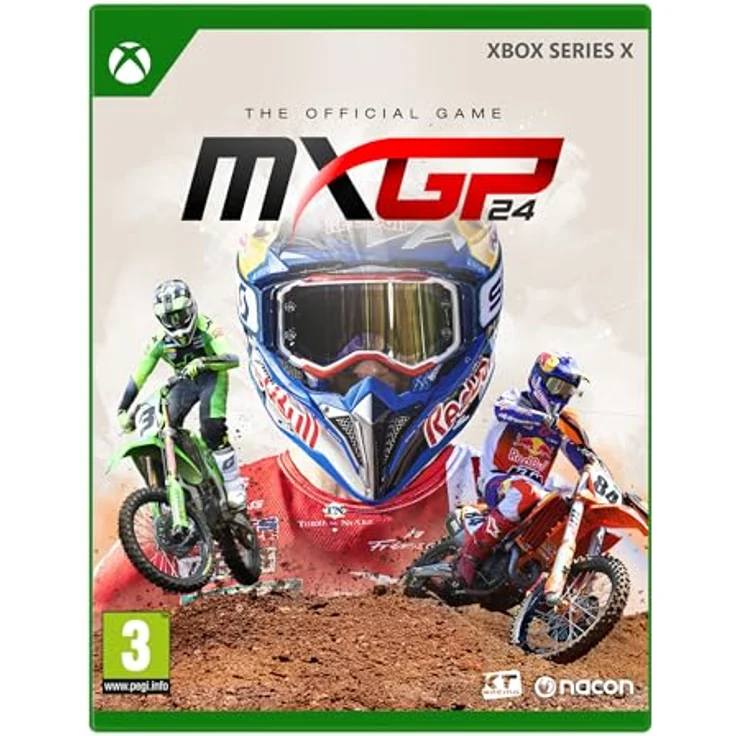 NACON MXGP 24 (Xbox Series X), Offizielles MXGP Spiel mit über 50 Fahrern und 20 Strecken der 2024 Saison – Bild 1