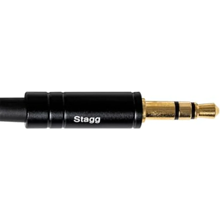 Stagg SPM 235 BK In-Ear-Kopfhörer, schwarz, mit Frequenzgang von 7 Hz - 40 kHz – Bild 6