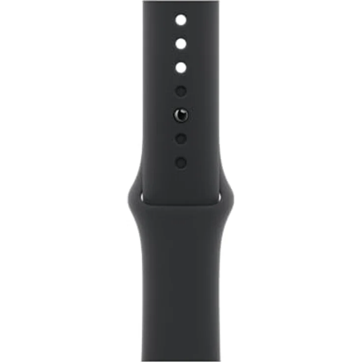 Apple Watch Band - Sportarmband - 46 mm - Schwarz - M/L, innovativer Verschluss und Hochleistungs-Fluorelastomer – Bild 1