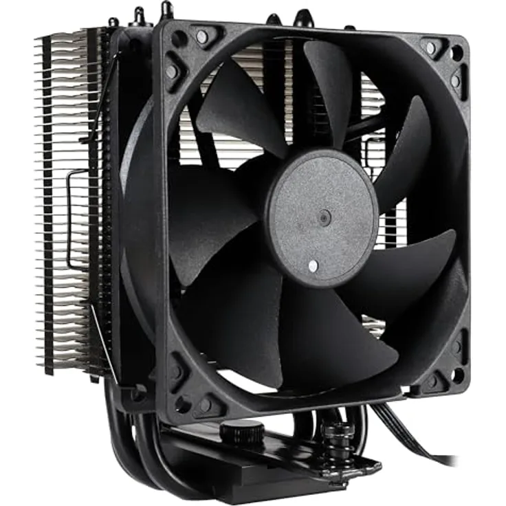 Inter-Tech Kühler BULK 4P90 Pro, aktiver Gehäuselüfter für AMD & Intel Sockel, 125 Watt, 92x25 mm
