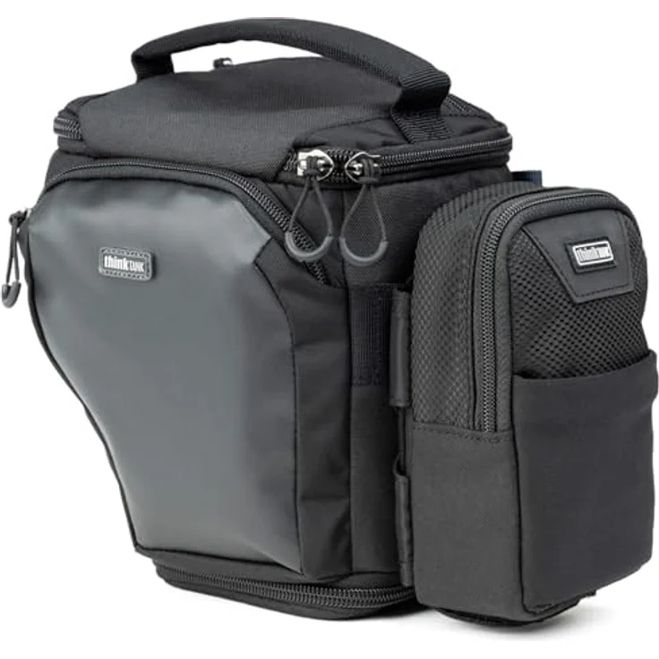 Think Tank Digital Holster Schwarz (Digital Holster 10) - Kamera-Zubehör mit passgenauer Anpassung, Fronttasche und Befestigungsmöglichkeiten – Bild 5