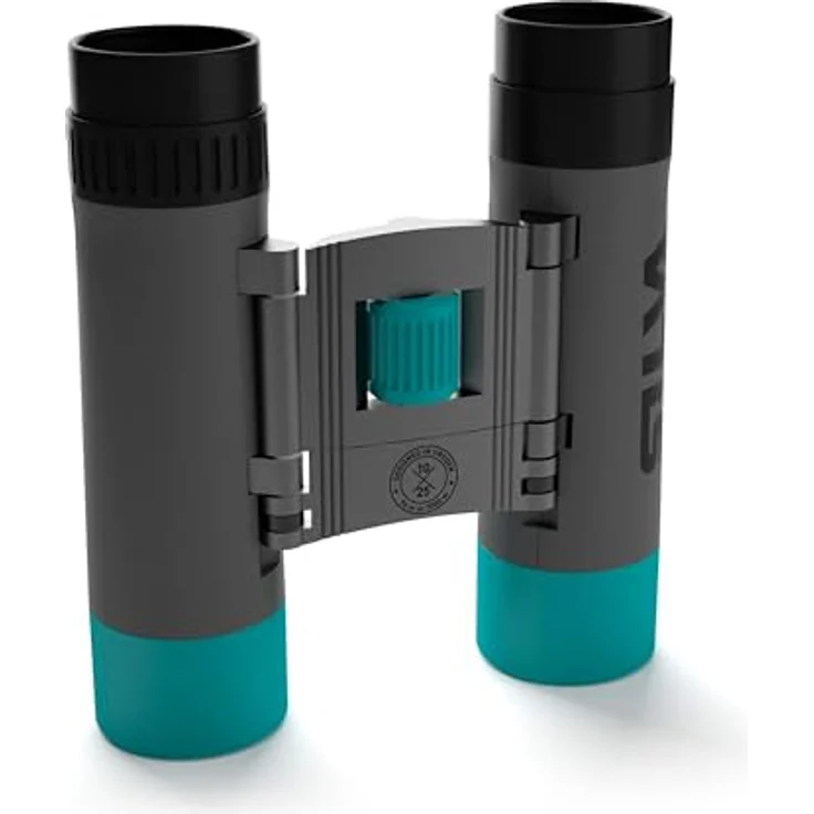 Silva Pocket 10X Fernglas, 10x25 Wasserfest, faltbar mit BK7 Optik, inkl. Etui und Handschlaufen – Bild 1