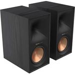 Klipsch R-60M, Kompakter passiver Regallautsprecher mit Tractrix-Horntechnologie, schwarz, 1 Paar