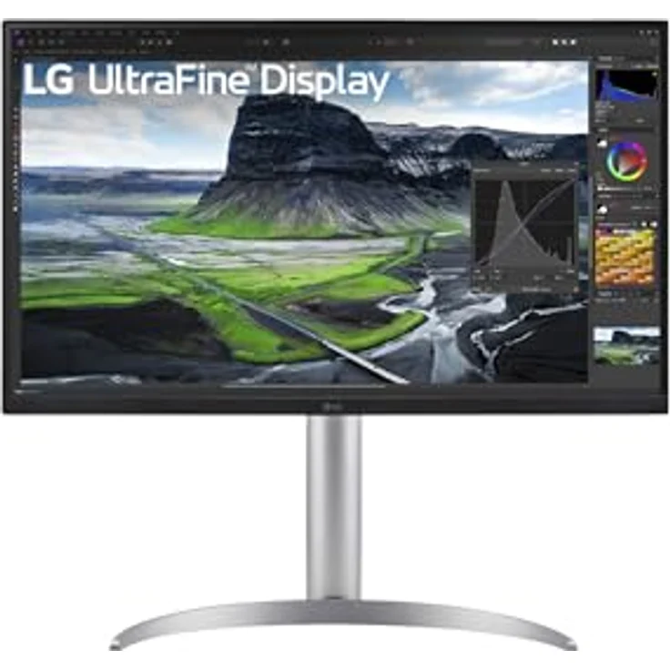 LG 27UQ850V-W.AEU 68,6cm (27") 16:9 IPS Office-Monitor, 4K Ultra HD, IPS-Panel, VESA-DisplayHDR 400, weiß – Bild 1
