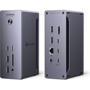 Bild für UGREEN Revodok Max 213 Thunderbolt 4 Dock 40Gbps (Dual 4K@60Hz, Single 8K Display)