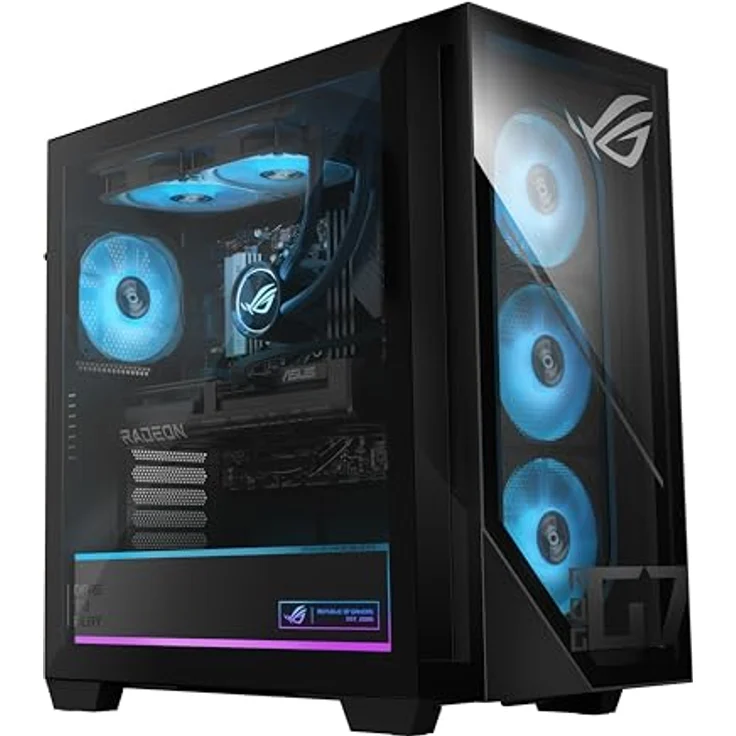 ASUS ROG G700 GM700TZ-R9800X283W, Gaming-Desktop mit AMD Ryzen 7 9800X3D, 32 GB DDR5, 2 TB SSD, schwarz – Bild 4