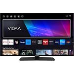 Telefunken Fernseher 43 Zoll Smart TV VIDAA XU43VP750M - 4K Fernseher UHD, HDR TV mit Dolby Vision, Triple-Tuner und 6 Monate HD+ inkl., LED TV schwarz