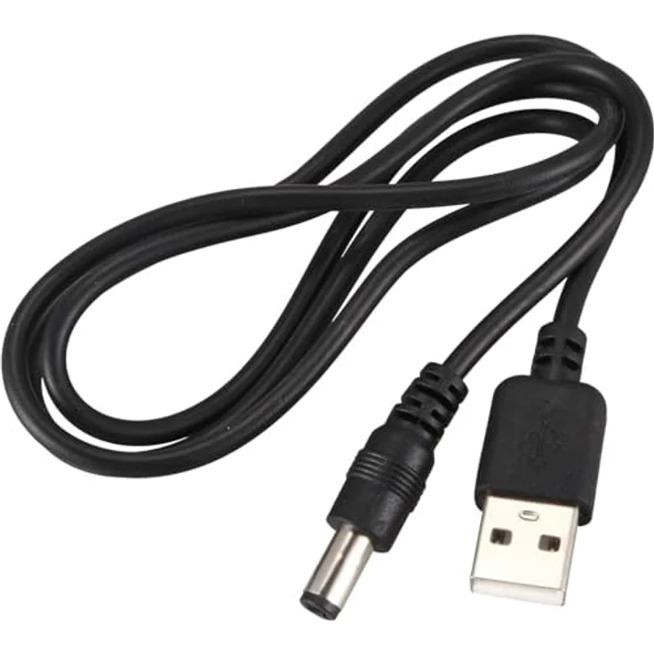 Aukson B62 USB auf DC 5.5 x 2.1mm Ladekabel, 50cm, 5V Power Kabel für Geräte mit Power Regulator – Bild 2