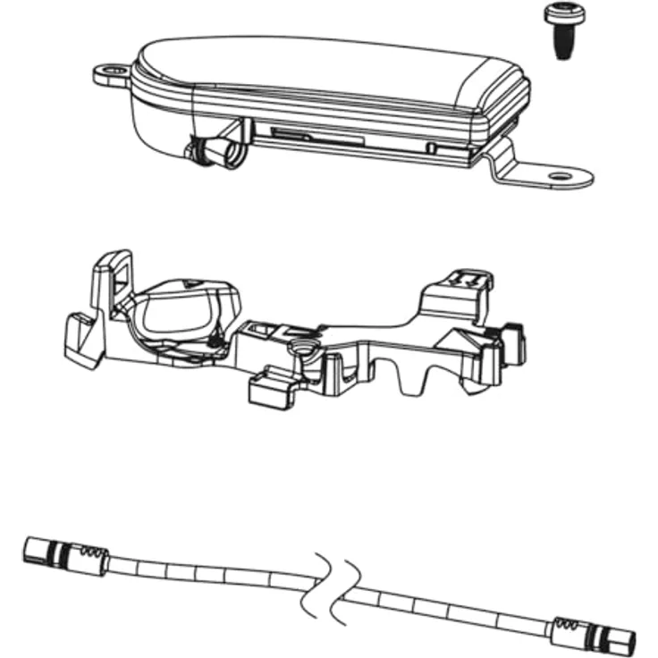 Bosch Nachrüst-Kit ConnectModule für BDU33YY (BCM3100) GPS - Smartes System, Fahrradcomputer, Intelligentes System, MJ2023