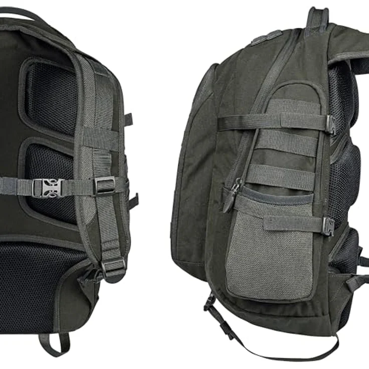 Dörr Fotorucksack ProTac, Trekkingrucksack in Olivgrün, 25 l mit Zubehörfach und Reißverschluss – Bild 8