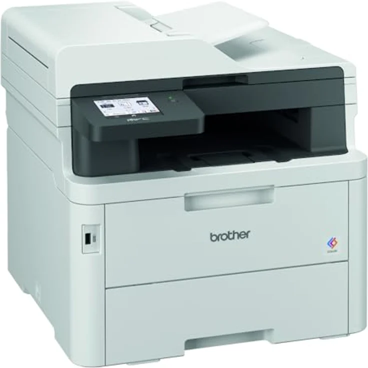 Brother MFC-L3760CDW - Kompaktes 4-in-1 Farb-LED Multifunktionsgerät mit WLAN/LAN, ADF und Duplexdruck – Bild 2