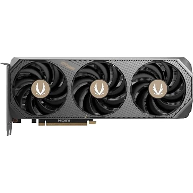 ZOTAC GAMING GeForce RTX 5070 Solid, 12288 MB GDDR7 Grafikkarte mit Triple-Fan-Kühlerdesign