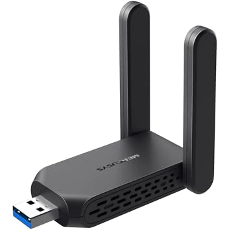 TP-Link Mercusys MA32H AC1300, High-Gain Wireless Dual Band USB Adapter, bis zu 1300 Mbit/s, Schwarz – Bild 1