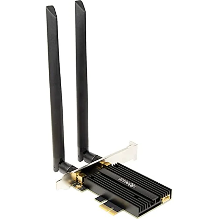 Inter-Tech DMG-36 Eingebaut WLAN/Bluetooth 5400 Mbit/s, Black – Bild 2