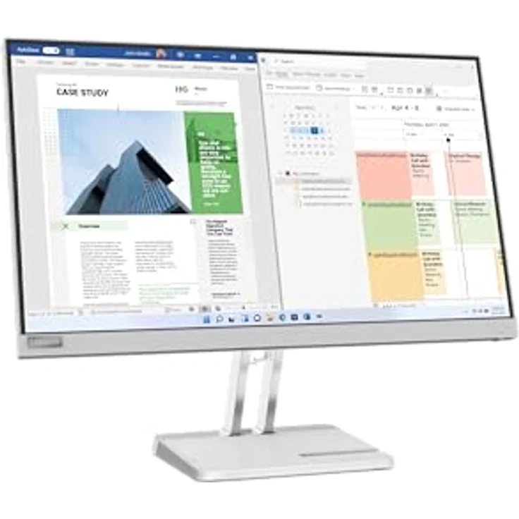 Lenovo L25e-40 | 24,5" Full HD Monitor | 75Hz | 250 nits | 4ms Reaktionszeit | HDMI | VGA | grau – Bild 3