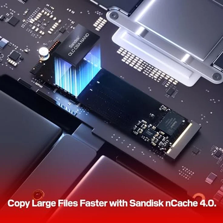 WD Blue SN5100, 4TB PCIe NVMe Gen4 M.2 2280 SSD mit Lesegeschwindigkeiten von bis zu 7.100 MB/s, 5 Jahre Garantie – Bild 3