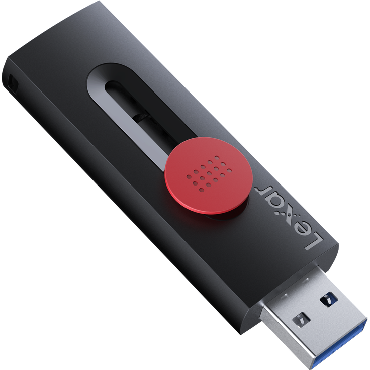 Lexar MEMORY DRIVE FLASH USB3.2/256GB LJDD300256G-BNBNG (256 GB, USB 3.2), USB Stick, Schwarz