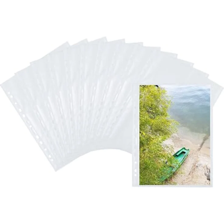 HERMA Fotophan Fotoalbum, 20x30 cm, 10 Blatt, transparent – Bild 1