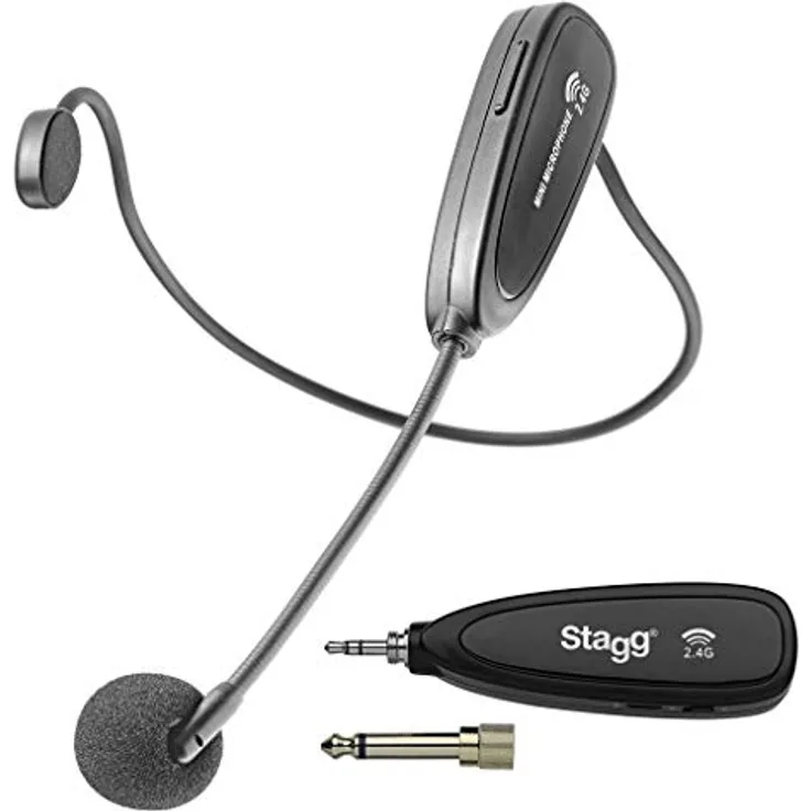 Stagg SUW 12H-BK 2,4 GHz Wireless Headset Set