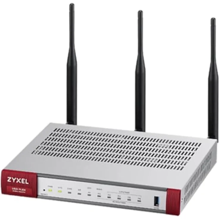 ZYXEL USG Flex 100 AX WiFi 6 UTM Bundle Firewall - Hochwertige Material, Langlebig, Robustheit